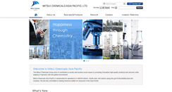 Desktop Screenshot of ap.mitsuichem.com